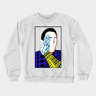 the real lebeau in ecopop totonac patterns portrait design Crewneck Sweatshirt